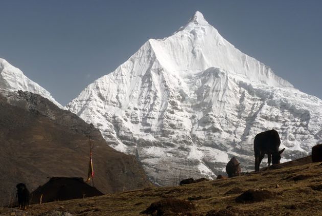 Bonte-la pass in bhutan