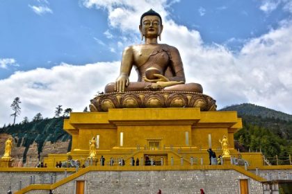 Buddha Dordenma in bhutan trekking holidays