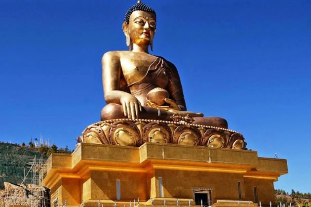 Buddha Dordenma statue in bhutan