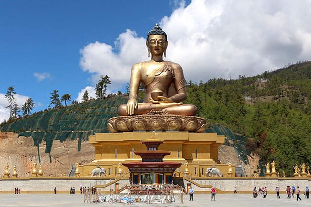 Buddha View Point - attraction for bhutan honeymoon package