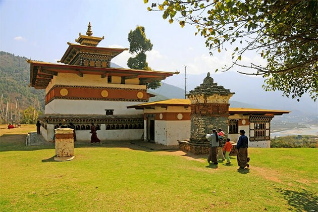 Chimi Lhakang exploration from Bhutan family tour