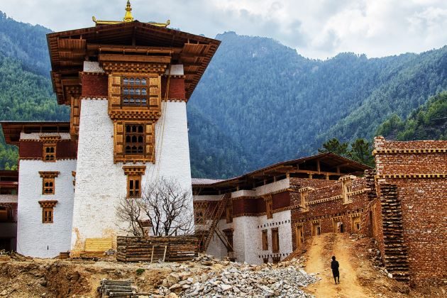 Drukgyel Dzong in bhutan