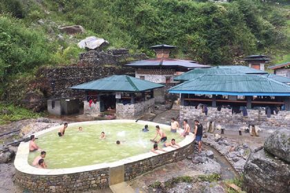 Gasa hot springs