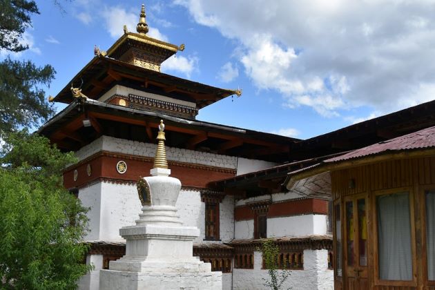 Kyichu Lakhang Temple in paro bhutan