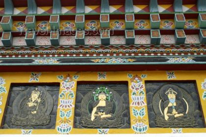 National Memorial Chorten in thimphu bhutan