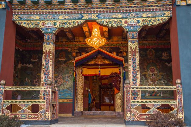Pangri Zampa Temple in bhutan