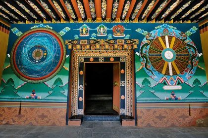 Simtokha Dzong in bhutan