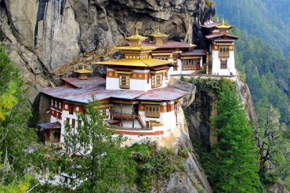 Taktsang (Tiger's Nest) best place to visit in Bhutan tour