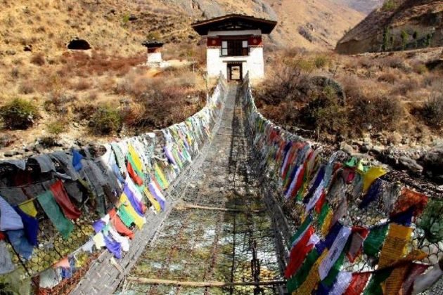 Tamchog Lhakhang in bhutan