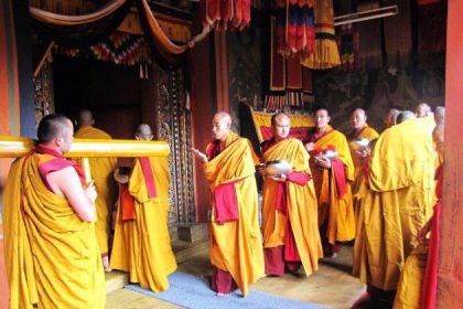 Tango Goemba monastery in bhutan