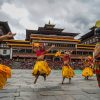 Thimphu festival in Tashichho Dzong