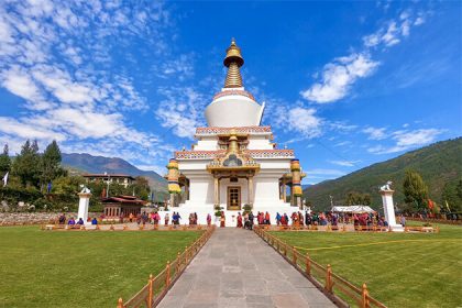 Thimphu is the first place in Bhutan tour packages from india