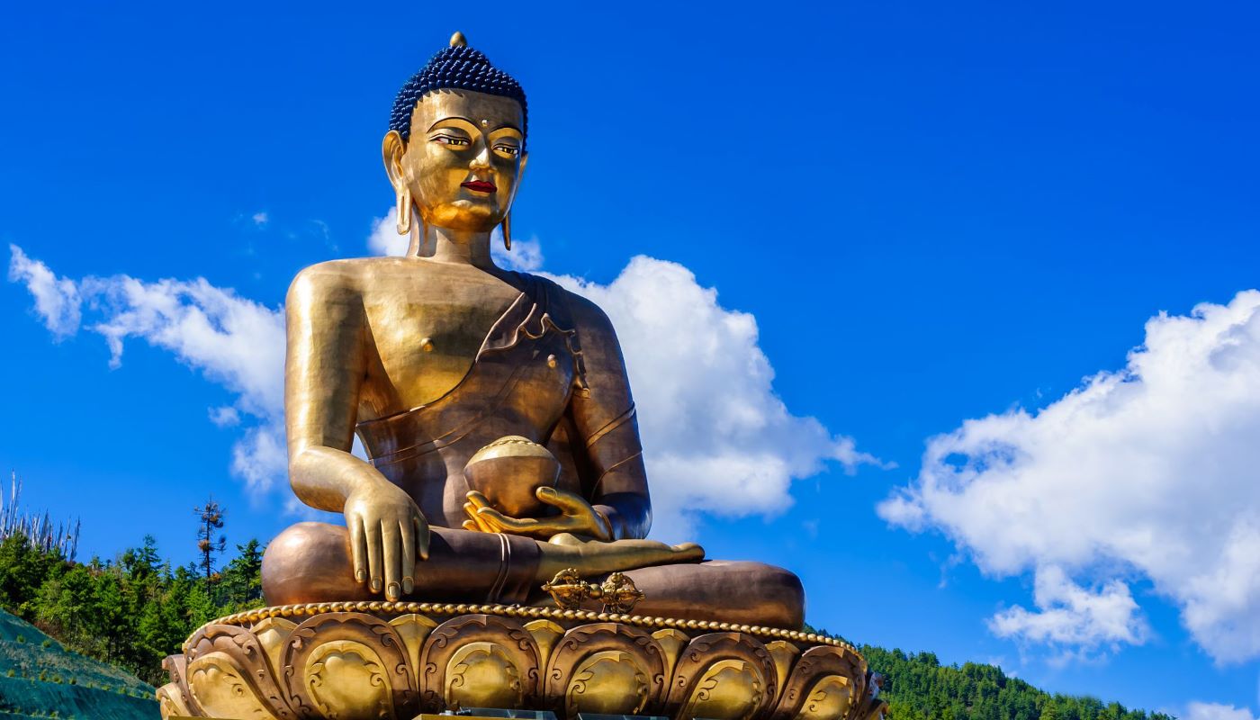 buddhism statue in bhutan holiday packages for indian