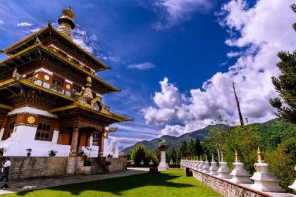 discover Khamsum Yulley Namgyal Chorten