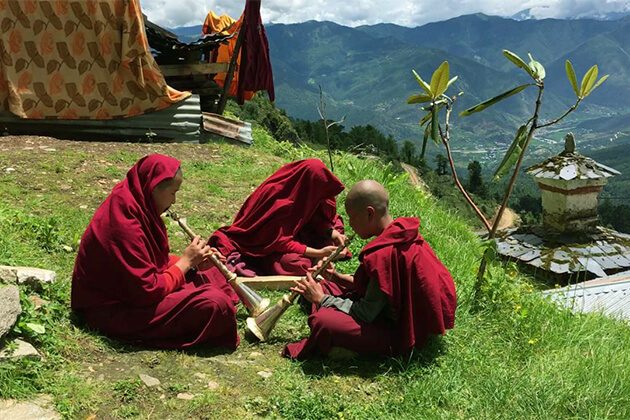 hike to Kila Goempa in Bhutan