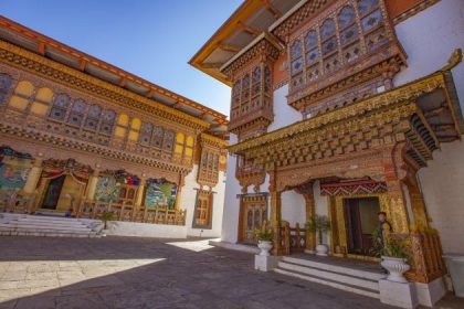 inside punakha dzong