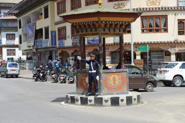 police at thimphu bhutan family tour packages