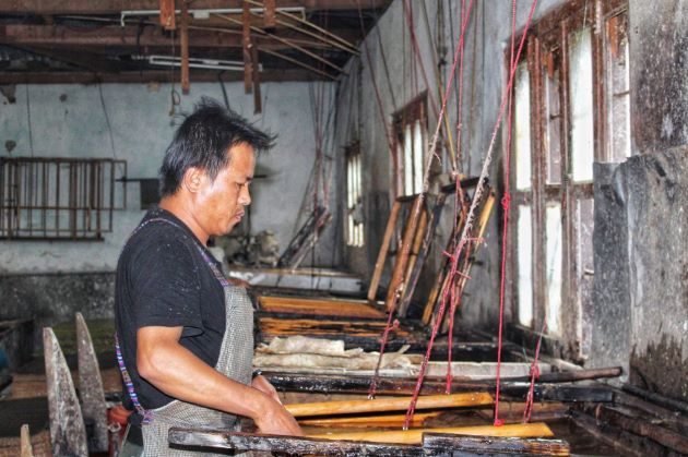 see how to Bhutanese paper making