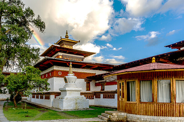 stunning Kyichu Lhakhang a spot for Indian in Bhutan tour