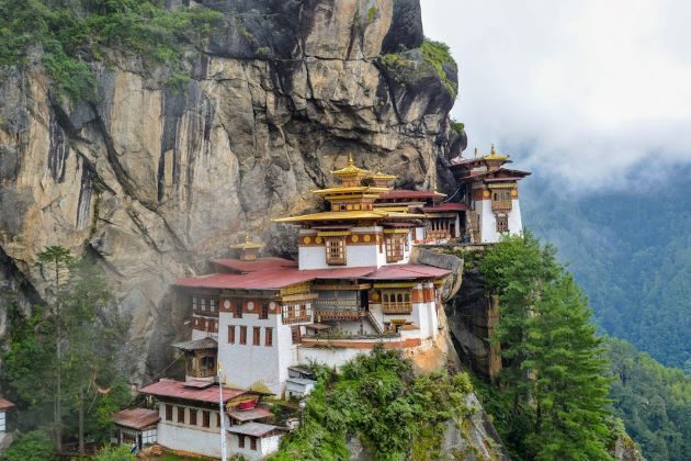 tiger nest monastery in paro bhutan
