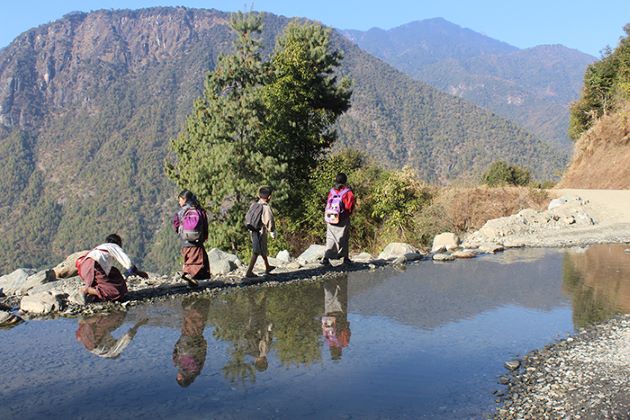 trekking journey in bhutan